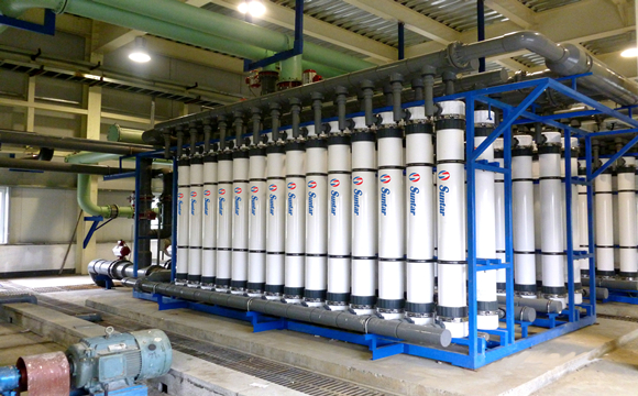 中空纖維膜產品設備：造紙行業(yè)亞海水淡化項目